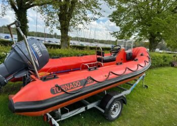 Own a slice of boating fun! ️ 5.1m Tornado RIB up for auction. Tackle waves & explore the coast. Don't miss out! #RIB #auction