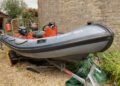 Tornado RIB Boat 4.8m with 50hp Evinrude Etec engine in excellent condition is up for auction. Perfect for water sports and cruising. Don’t miss this opportunity!