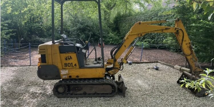 JCB 801.4 Mini Excavator for Sale Auction