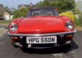 This 1975 Triumph Spitfire 1500 is truly a gem