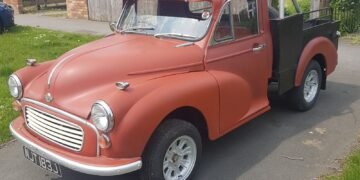 1970 Morris Minor Pickup with new parts, including chassis, engine, and brakes. A classic project car needs a new home. Call for details!