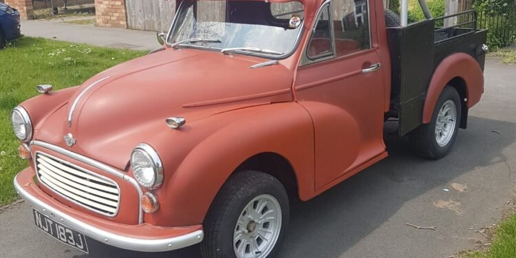 1970 Morris Minor Pickup with new parts, including chassis, engine, and brakes. A classic project car needs a new home. Call for details!