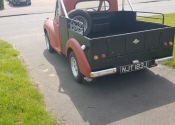 Pickup with new parts, including chassis, engine, and brakes. A classic project car needs a new home. Call for details!