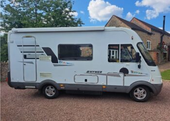 Calling all adventure seekers with a yen for comfort and classic design! Gear up for your next getaway with a chance to own a well-maintained 2001 Hymer B584 motorhome up for auction.