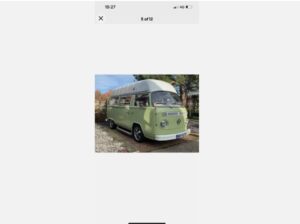 1976 Volkswagen T2 Campervan auction